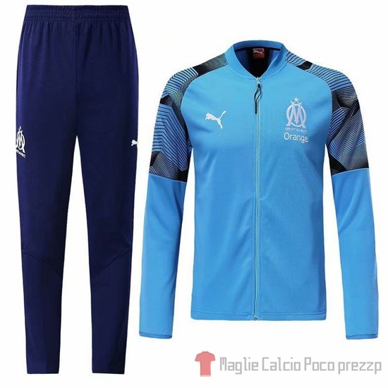 Tuta da Track Marsiglia N98 2019/2020 Blu - Clicca l'immagine per chiudere